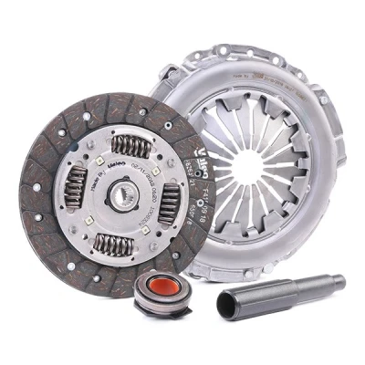 Abbildung von VALEO KIT3P 821457 Kupplungssatz mit Kupplungsdruckplatte Kupplungsscheibe, Ausrücklager 190 FIAT: Panda II Hatchback, Punto Hatchback