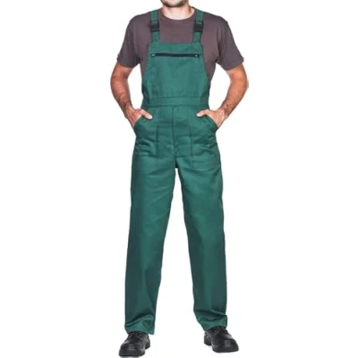 Abbildung von ProWear Arbeitslatzhose Herren Arbeitshose Latzhose, Grün, Gr. S