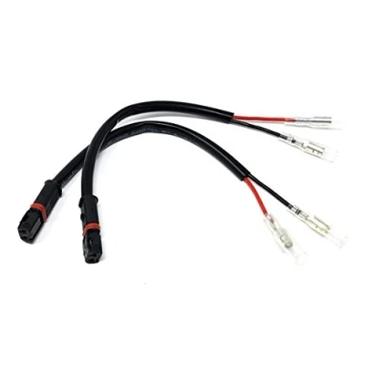 Abbildung von Simda Pro Blinker Adapterkabel für Motorrad mit 2 polige Stecker (BMW 0201)