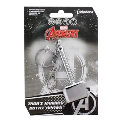 Abbildung von Marvel Bottle Opener Avengers Thors Hammer Flaschenöffner, Legierung, Mehrfarbig, 2 X 3 7 cm