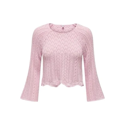Abbildung von ONLY Damen Onlnola Life 3/4 Pullover KNT Noos, Candy Pink, S