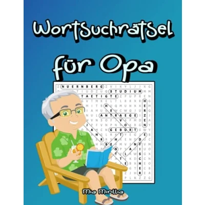 Abbildung von Wortsuchrätsel für Opa: Großdruck Rätselbuch die Grauen Zellen