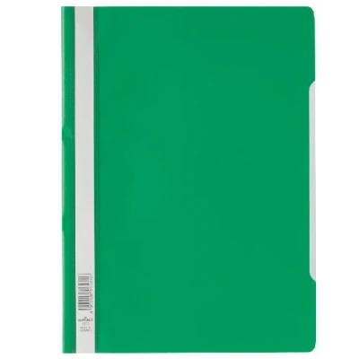 Abbildung von Durable Sichthefter A4 Standard, PP, 227 x 310 mm, grün, 50er Packung, 257305