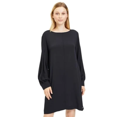 Abbildung von Tamaris Jerseykleid, Damen, Größe: 38, Schwarz