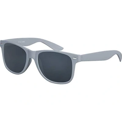 Abbildung von Balinco Sonnenbrille UV400 CAT 3 CE Rubber mit Federscharnier für Damen &amp; Herren (grau smoke)