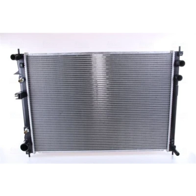 Abbildung von NISSENS 67727 Kühler, Motorkühlung Aluminium 675 479 27 Kühlrippen gelötet