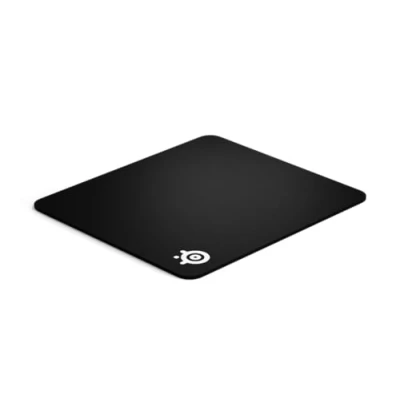 Abbildung von SteelSeries QcK Heavy Gaming Mauspad Stoff Gummiunterseite Schwarz (450mm x 400mm 6mm)