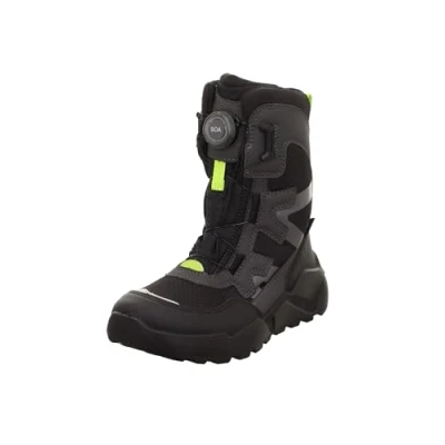 Abbildung von Superfit Rocket Snowboot/Winterstiefel für Kinder, Größe: 34, Schwarz/grün Schuhe