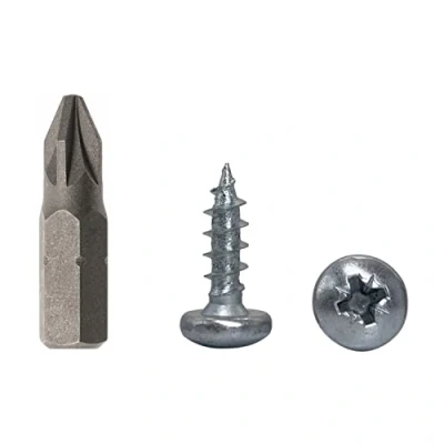 Abbildung von 50 Stück DIN 7981 Stahl verzinkt 5,0 x 16 mm Holzschrauben Spanplattenschrauben mit Flachkopf Universal Pozi Drive Schraube PZ Vollgewinde (50, mm)