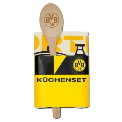 Abbildung von Borussia Dortmund Unisex Erwachsene BVB Küchenset, Mehrfarbig, Einheitsgröße
