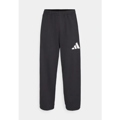 Abbildung von adidas Herren Essentials Wide Leg Three BAR Pant, Black/White, L