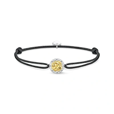 Abbildung von Thomas Sabo Unisex Armband Little Secret Glaube Liebe Hoffnung Gold 925er Sterlingsilber mit 750er Gelbgold Vergoldung, Gr. 16cm 27cm, LS131 543 7 L22V