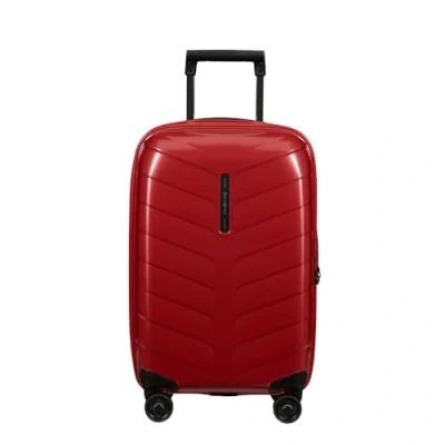 Abbildung von Samsonite Attrix Spinner 55/20 Exp Length 35Cm Red Koffer mit 4 Rollen Weichgepäck