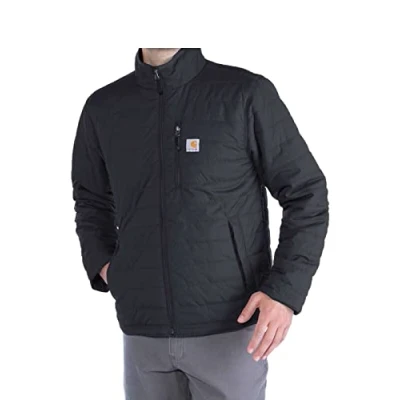 Abbildung von Carhartt Herren Rain Defender® Relaxed Fit Lightweight Insulated Jacket, Schwarz, XL EU