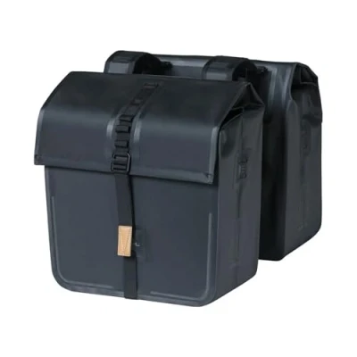 Abbildung von Basil Urban Dry Doppeltasche Fahrradtasche, Schwarz, 36 x 17 42 cm