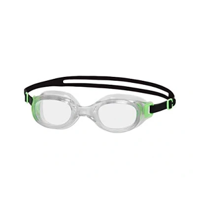 Abbildung von Speedo Unisex Erwachsene Futura Classic Schwimmbrille, grün/klar, Einheitsgröße