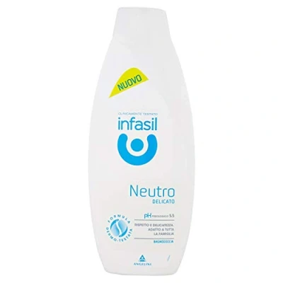 Abbildung von Infasil Neutrales Duschbad für die ganze Familie, klinisch getestet und hautfreundlich, 500 ml