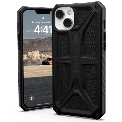 Abbildung von Apple iPhone 14 Plus Hülle Kunststoff UAG Hard Case/Backcover Handyhülle Schwarz Shockproof/Stoßfest