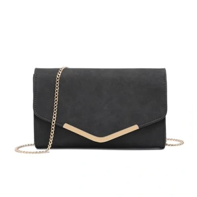 Abbildung von Miss Lulu Damen Clutch Elegante Umschlag Abendtasche mit Kette Hochwertige Handtasche für Hochzeit Party und Abschlussball