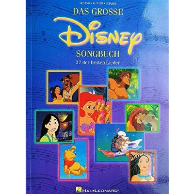 Abbildung von Das Grosse Disney Songbuch: 37 Der Besten Lieder