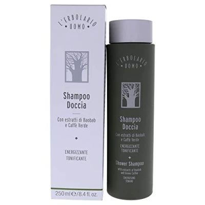 Abbildung von L&#039;Erbolario Uomo Belebendes, Kräftigendes Dusch Shampoo, 1er Pack (1 x 250 ml)