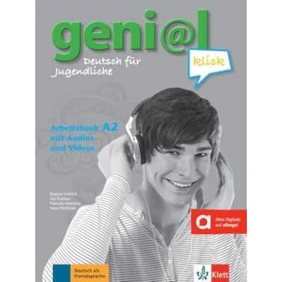 Abbildung von geni@l klick A2: Deutsch für Jugendliche. Arbeitsbuch mit 2 Audio CDs (geni@l klick: als Fremdsprache Jugendliche)