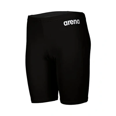 Abbildung von Arena Solid TEAM Jammer Badeshorts für Kinder, Größe: 164, Black white