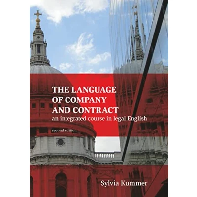 Abbildung von The Language of Company and Contract: an integrated course in legal English