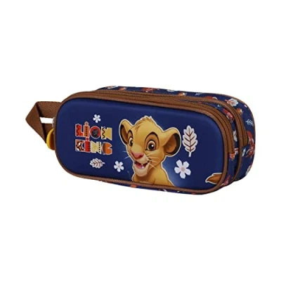 Abbildung von der König Löwen Little Face 3D Doppelfedermäppchen, Blau