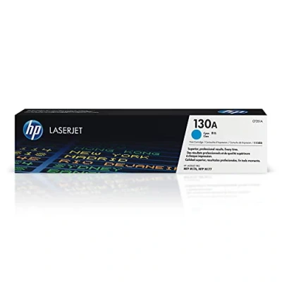Abbildung von HP 130A Original Toner (geeignet für Color Laserjet Pro M176n, M177fw) blau