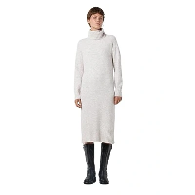Abbildung von Noisy may Strick Kleid mit Rollkragen Lang Basic Dress Langarm Relaxed Fit Winter Herbst Casual NMVIOLA