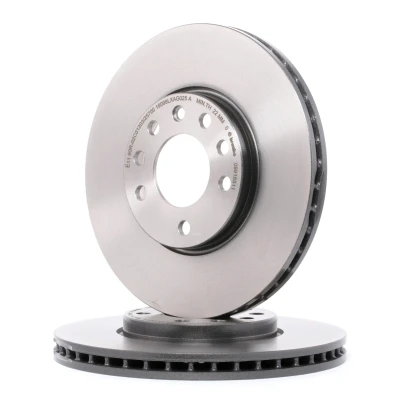 Abbildung von BREMBO COATED DISC LINE 09.9165.11 Bremsscheibe 285 25 5 innenbelüftet beschichtet hochgekohlt OPEL: Signum CC, Vectra C Saloon, Caravan
