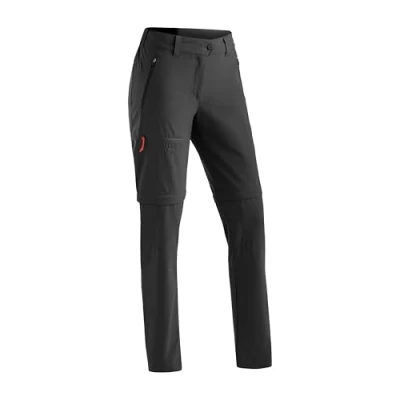 Abbildung von Maier Sports NATA Zip Loop, Damen Wanderhose, Wasserabweisende Outdoorhose für Trekking und Hiking, Praktische T Zipp Off Funktion, PFC frei, mSTRETCH pro 2 Dryprotec