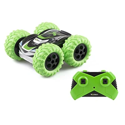 Abbildung von EXOST RC 20257 360 CROSS by Silverlit, ferngesteuertes Auto, 2.4 Ghz, Spielzeugauto, Assortiment 3 Couleurs Rouge/ Jaune/ Vert Echelle 1: 18, ab 5 Jahren