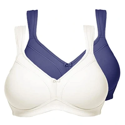 Abbildung von Susa Topsy SOFT BRA Tshirt BH, Damen, Größe: 90B, X marine/x champagner