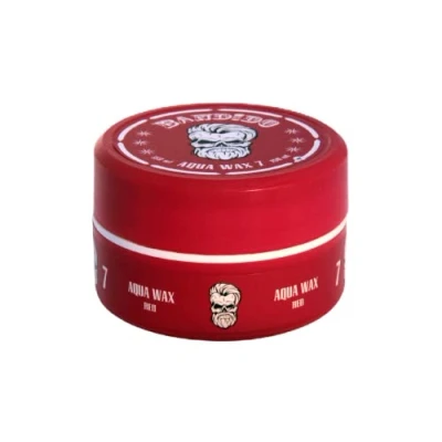 Abbildung von Bandido Aqua Hair Wax Nr.7 Red 150ml Haargel Gel Haarwachs mit Fruchtigem Duft und Starkem Halt