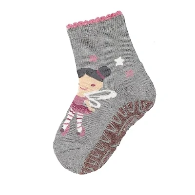 Abbildung von Sterntaler Baby Mädchen Glitzer flitzer Air Fee Socken, Silber Mel., 17 18 EU