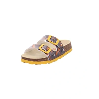 Abbildung von Superfit Jungen Fussbettpantoffel Pantoffeln, GRAU/GRÜN 2050, 24 EU