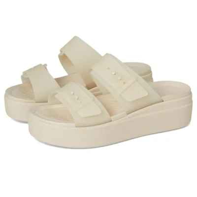 Abbildung von Crocs Badesandale, Damen, Größe: 36.5, Sandstone Schuhe