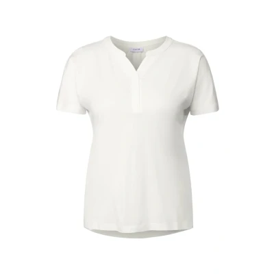 Abbildung von Cecil LÄSSIGEIKA LOOK Tshirt basic, Damen, Größe: Large, Weiß