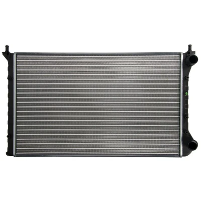 Abbildung von THERMOTEC D7F020TT Kühler, Motorkühlung Aluminium für Fahrzeuge mit Klimaanlage 648 415 23 Schaltgetriebe Kühlrippen mechanisch gefügt
