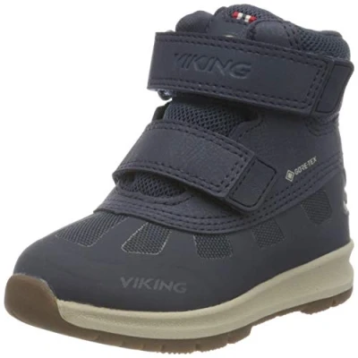 Abbildung von Viking Unisex Kinder Dennis GTX Schneestiefel, Navy, 28 EU, Schneestiefel
