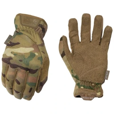 Abbildung von Mechanix Wear: Taktische FastFit Schutz Handschuhe mit elastischem Bündchen für sicheren Sitz, Arbeitshandschuhe flexiblem Griff den Mehrzweckgebrauch, Touchscreen fähige (Multicam, X Large)