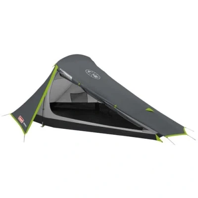 Abbildung von Coleman Zelt Bedrock 2, kompaktes 2 Mann Kuppelzelt, leichtes Camping &amp; Wanderzelt für Personen, 100% wasserdicht Dank 3.000mm WS, auch Fahrrad oder Motorradtouren