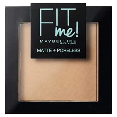 Abbildung von Maybelline New York Puder, Mattierend, porenverfeinernd und langanhaltend, Fit Me! Matte + Poreless, Nr. 105 Natural