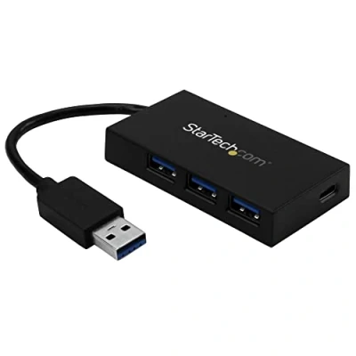 Abbildung von StarTech.com 4 Port USB 3.0 Hub A zu 3x und 1x C Reise Mobiler