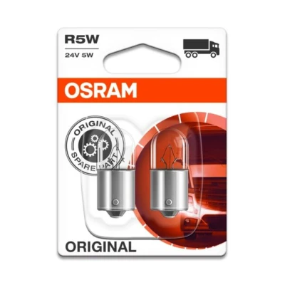Abbildung von OSRAM ORIGINAL LINE 5627 02B Glühlampe, Blinkleuchte 24 5 R5W IVECO: EuroCargo I III, SCANIA: 3 series