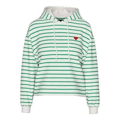 Abbildung von pieces Kapuzensweatshirt »PCCHILLI LS HOODIE STRIPES EMB NOOS BC«