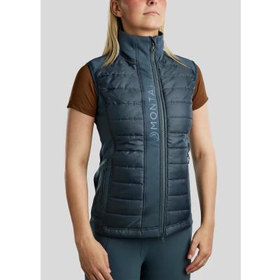 Abbildung von Montar Weste Emma Quilt Dunkel SchieferVerkauft von Agradi
