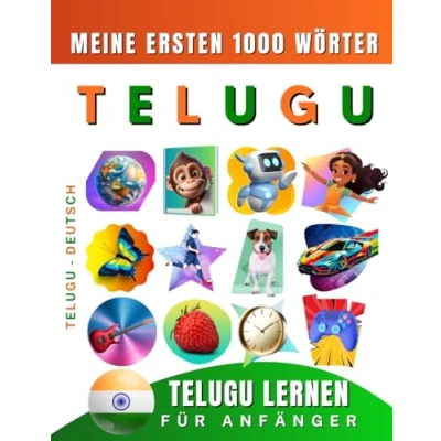Abbildung von Telugu lernen für Anfänger, meine ersten 1000 Wörter: Zweisprachiges Deutsch Lernbuch Kinder und Erwachsene